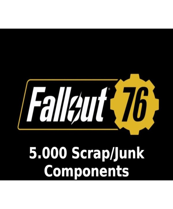 Fallout 76 - 5.000 Scrap/Junk Components Manual Delivery Key GLOBAL
